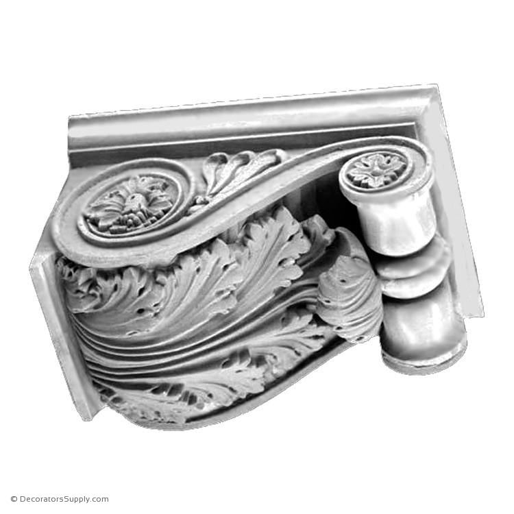 Plaster Corbel - Roman Vatican-varied-sizes-Decorators Supply