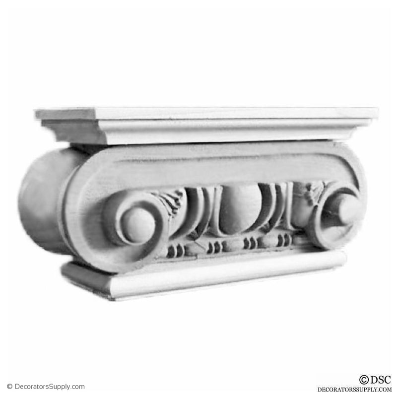Architectural quality column capitals and pilaster capitals